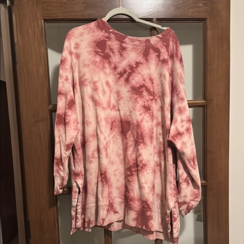 Tie-Dye Pink Women's Top